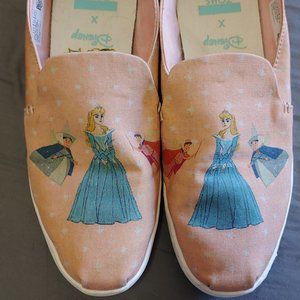 Disney X TOMS Cinderella Slip Ons